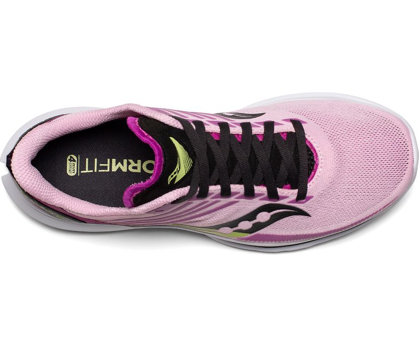 Saucony Kinvara 12 Women's Running Shoes Pink / Black | Canada 164ILHS